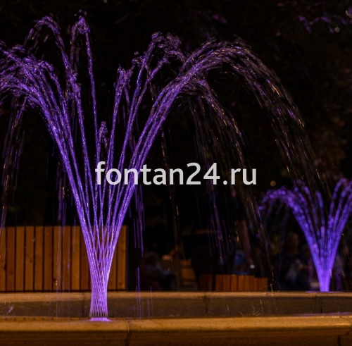 Комплекс из пяти фонтанов "Песочные часы"