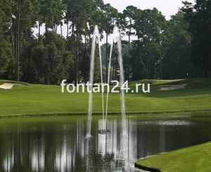 Плавающий фонтан "Комета II", h=9 м