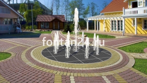 Фонтан для города "Колесо Фортуны" ø=4 м